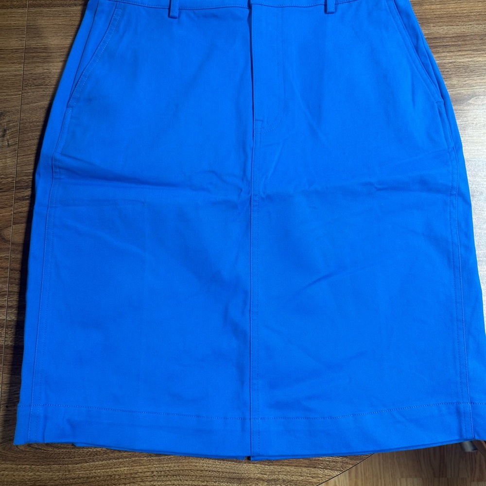 J. Crew Vibrant Blue Skirt